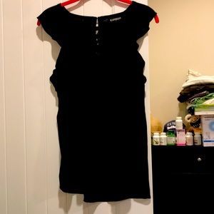 Top Lace Black Top